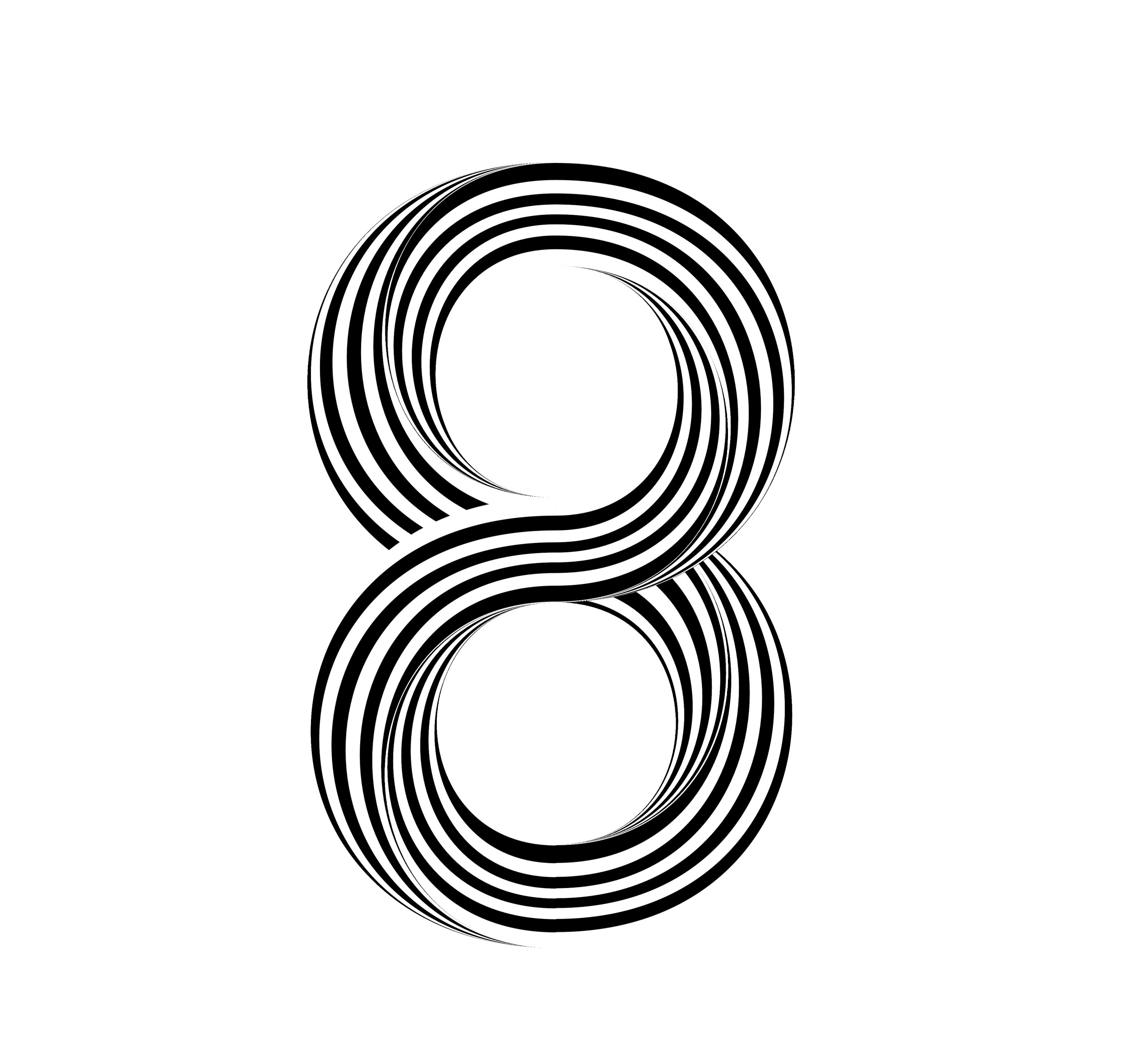 Number(s), typographic work